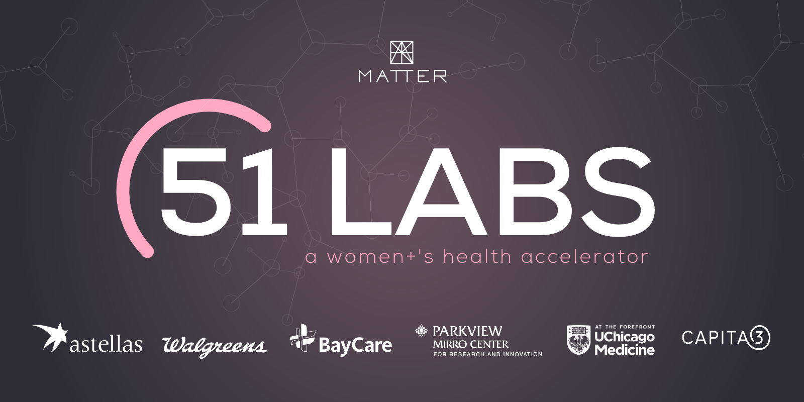 MATTER announces inaugural 51 Labs cohort innovating in menopause