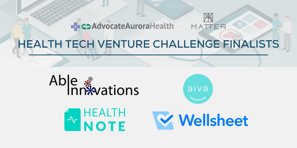 Advocate Aurora Health chooses finalists for 2021 Health Tech Venture Challenge