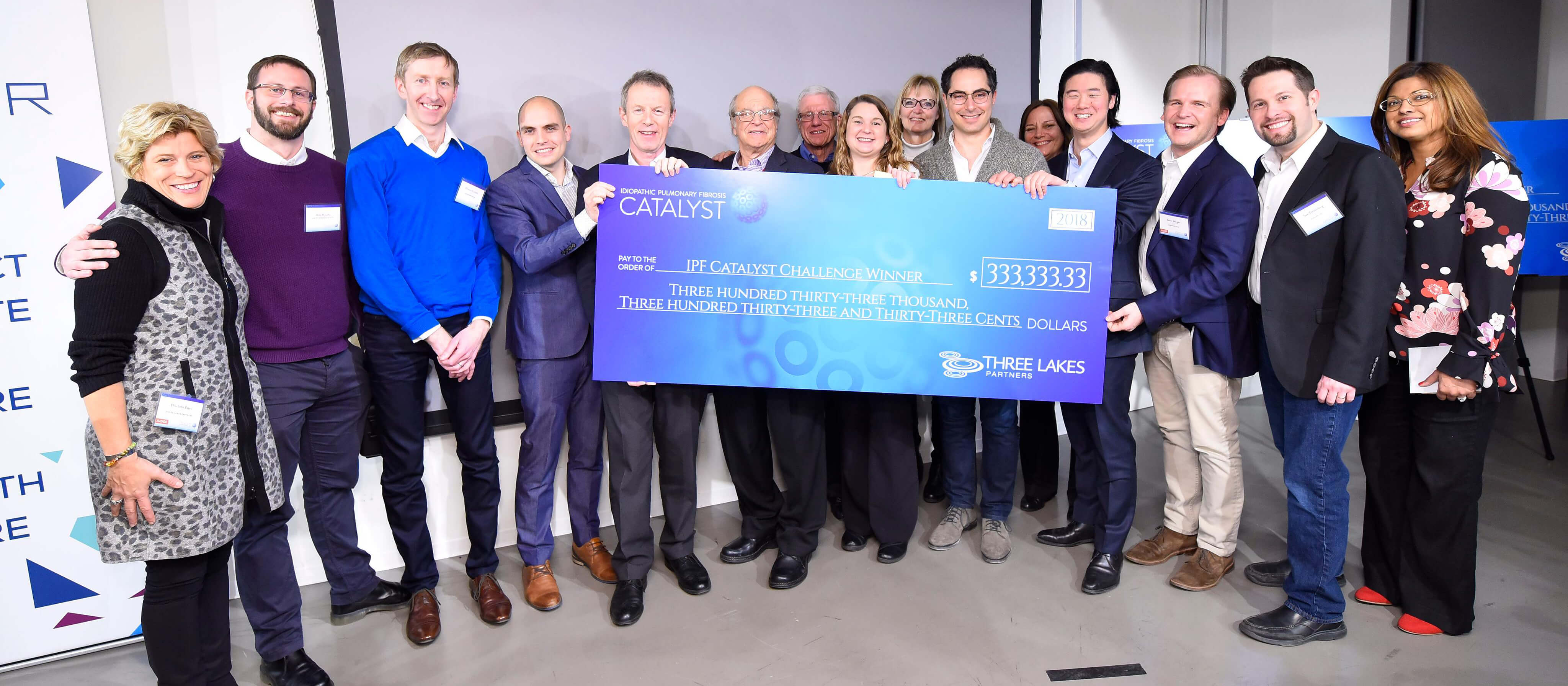 Three Lakes Partners & MATTER announce winners of $1,000,000 IPF Catalyst Challenge