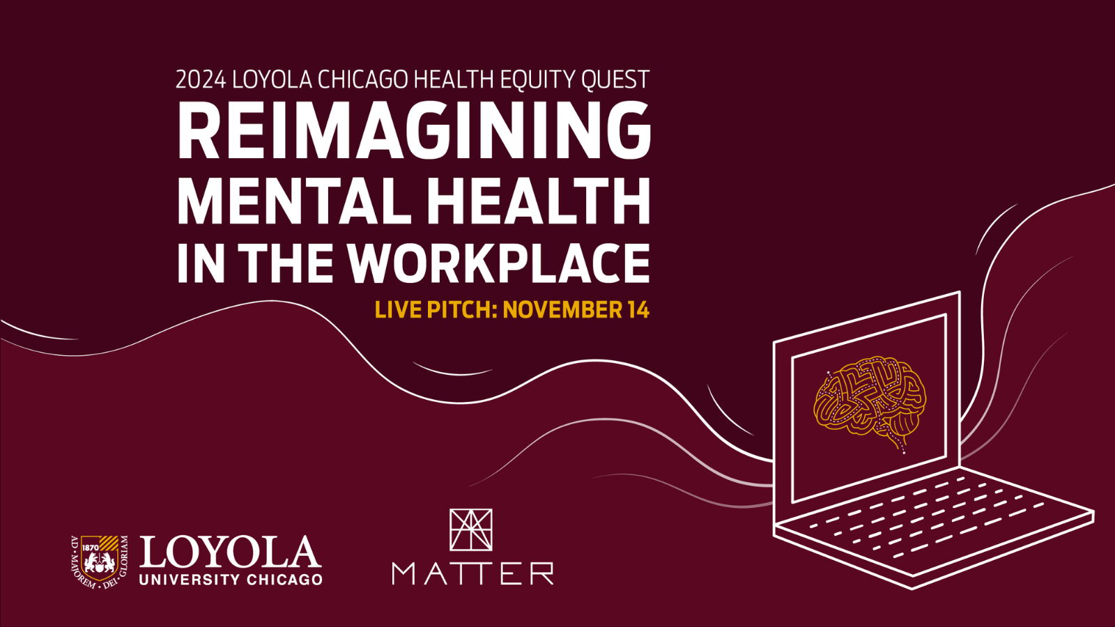 Loyola University Chicago and MATTER launch 2024 Loyola Chicago Health Equity Quest