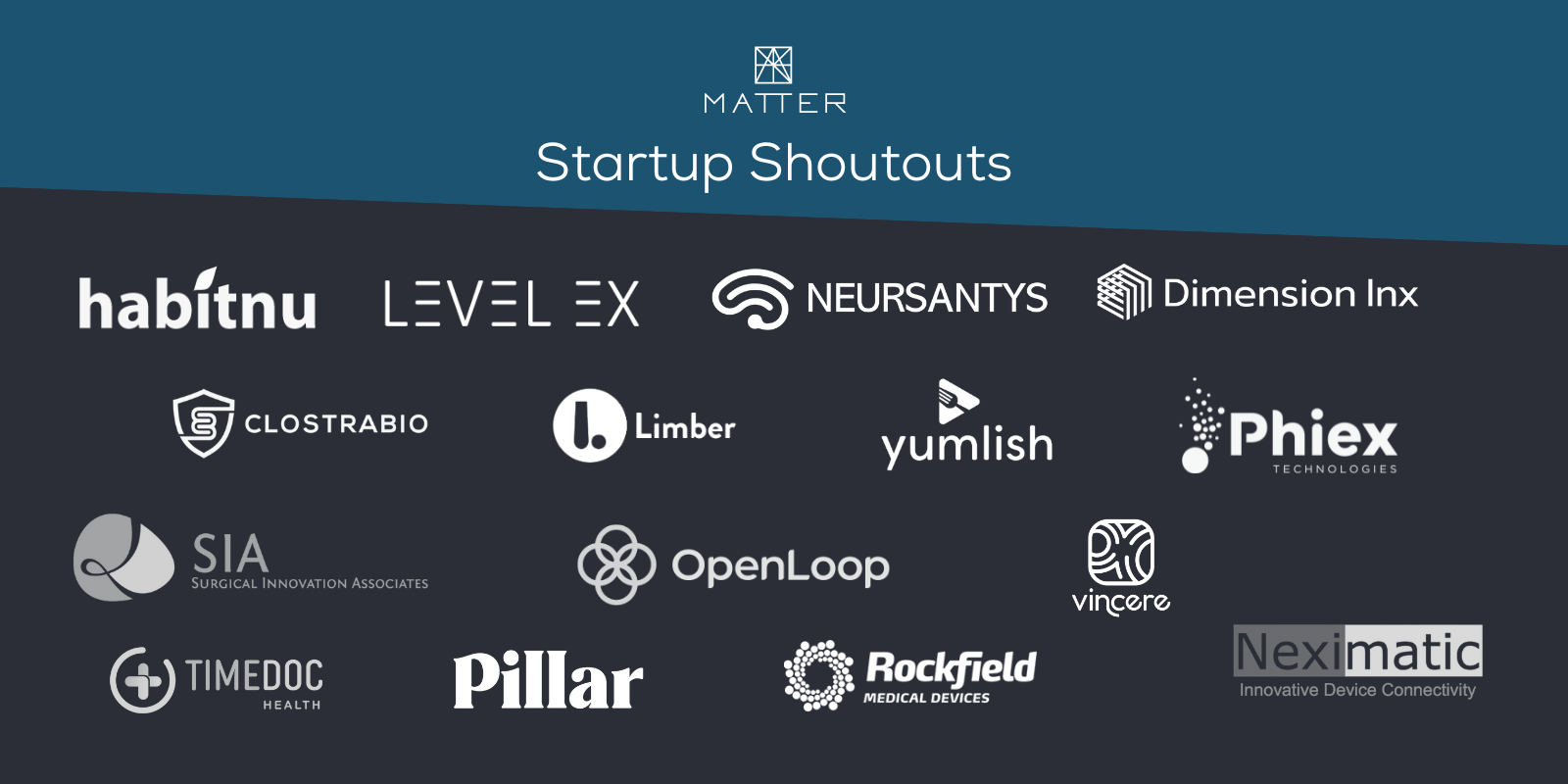MATTER Startup Shoutouts: December 2022