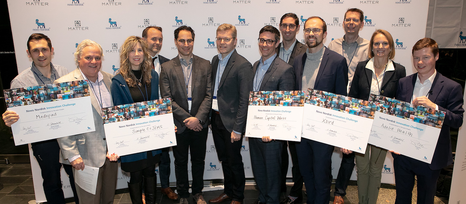 Novo Nordisk and MATTER announce winners of Novo Nordisk Innovation Challenge