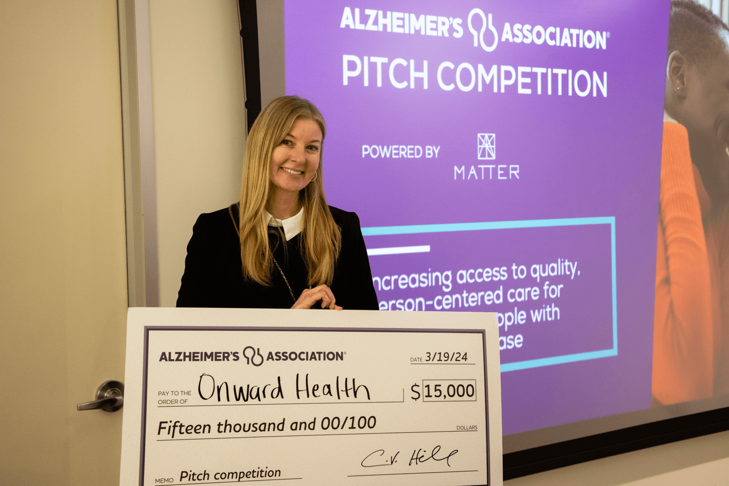 Onward wins pitch competition