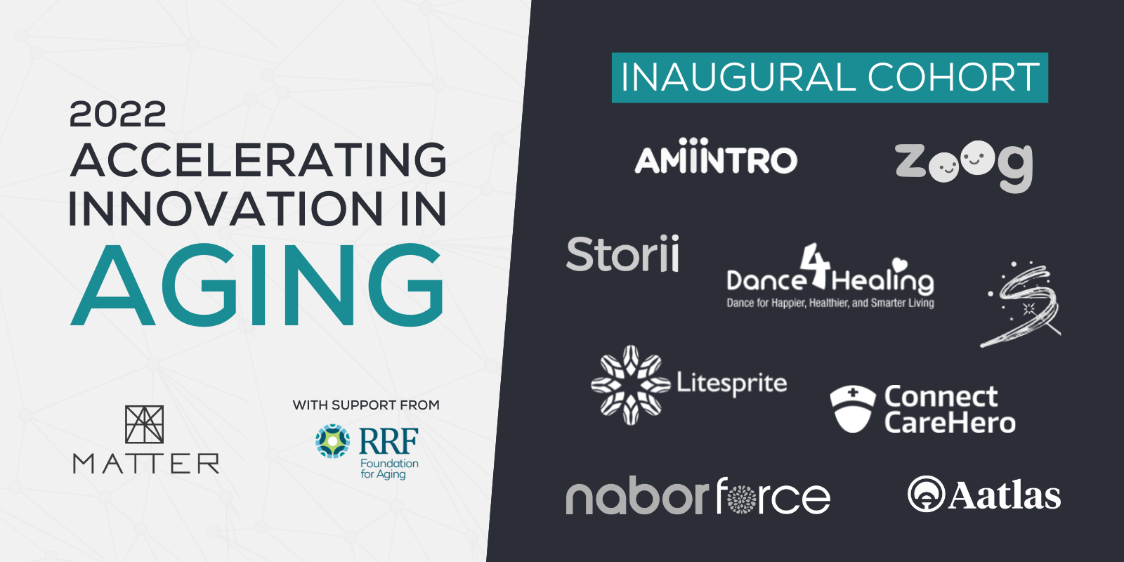 MATTER selects nine startups for inaugural Accelerating Innovation in Aging cohort