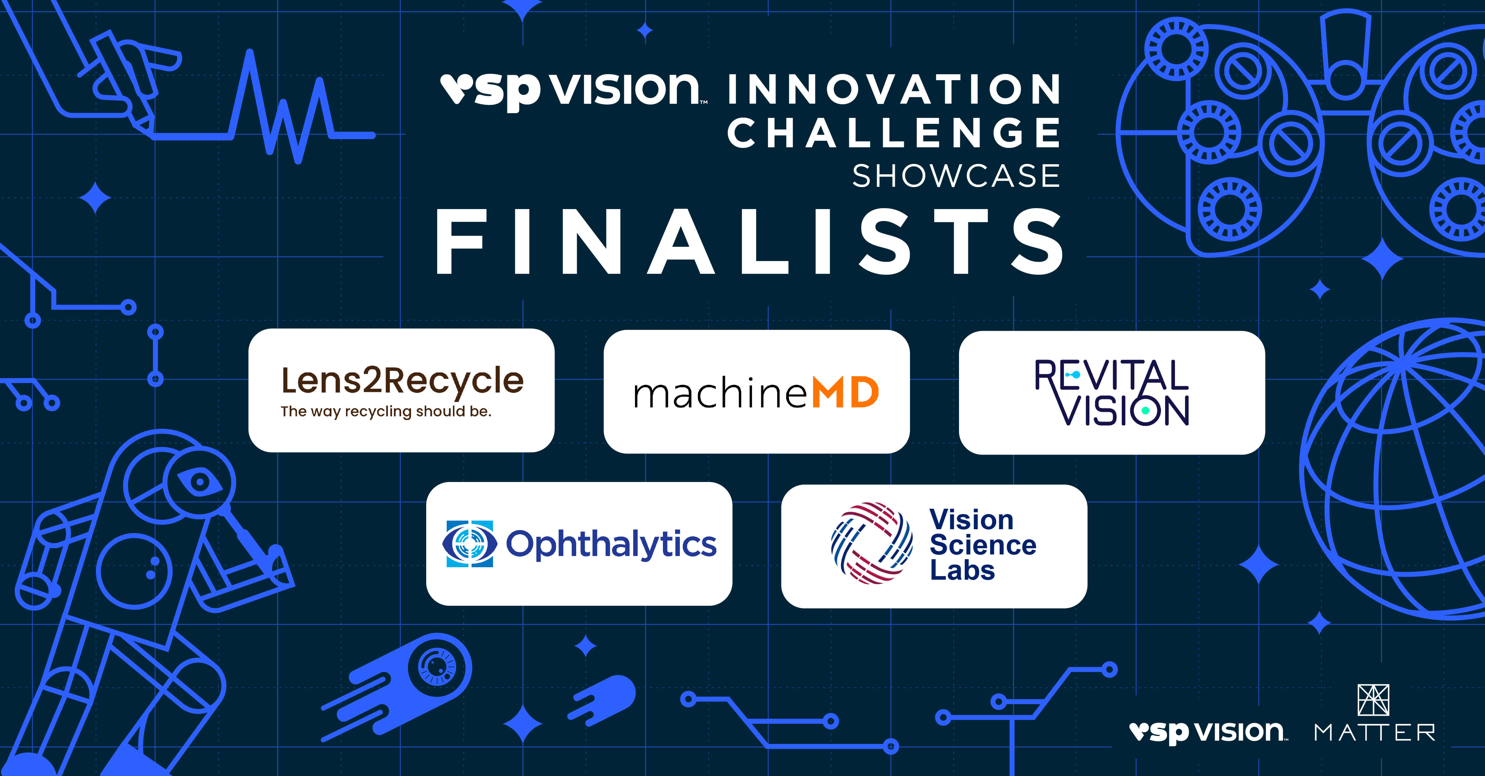 MATTER and VSP Vision announce inaugural cohort for VSP Vision Innovation Challenge