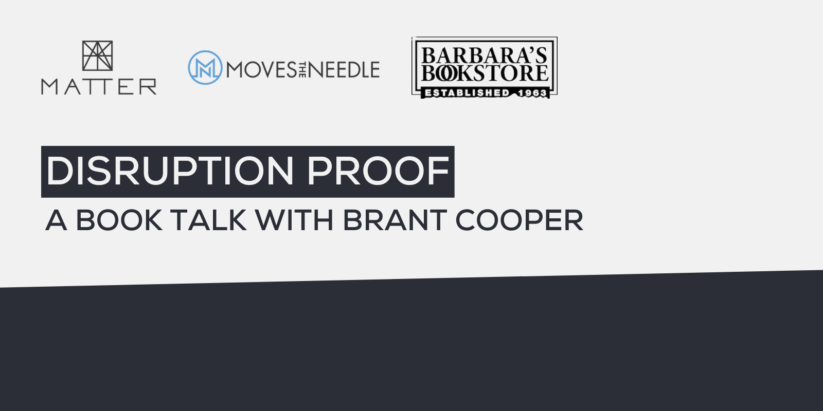 Listen: Brant Cooper discusses uncertainty, accelerating corporate innovation and creating resilient organizations