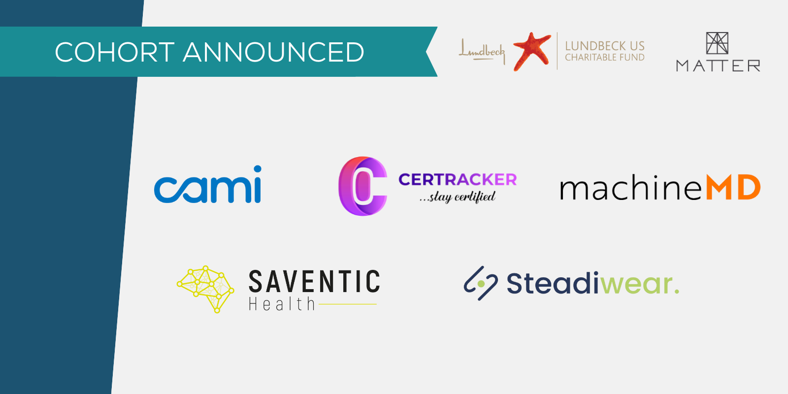 MATTER announces cohort for Advancing Brain Health Innovation Challenge, supported by Lundbeck US Charitable Fund