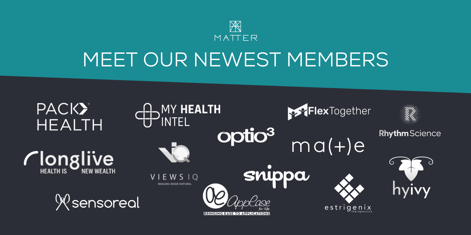 Meet the newest members of the MATTER startup community